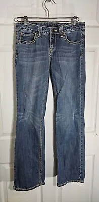 Cowgirl Up Women's Jeans Size 8 W 30x34 Playin The Dirt Med. Wash Regular • $10.79