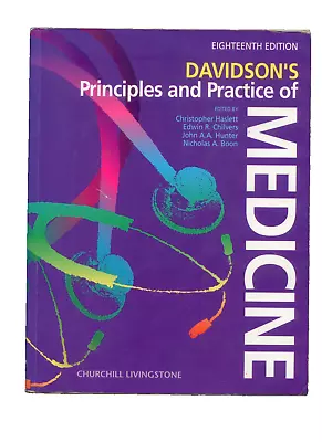 Davidson's Principles And Practice Of Medicine By Sir Stanley Davidson Etc.... • £8.50