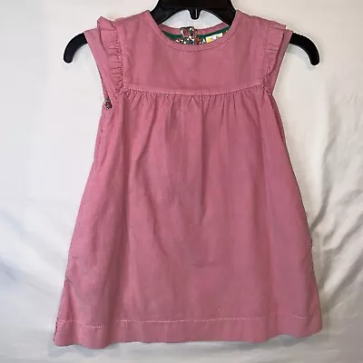 Mini Boden 4-5Y Girls Pink Dress Layered Summer Dress Spring Easter Dress • $19.99