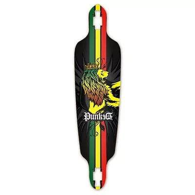 Yocaher Drop Through Rasta Longboard Deck • $54.99