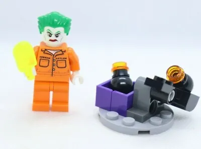 The Joker Prison Jumpsuit Arkham Asylum Batman 76138 Super Hero LEGO® Minifigure • $19.12