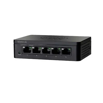 Cisco SG95D 5 Port Gigabit Desktop Switch SG95D-05-KR • $35