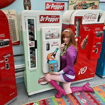 Dr. Pepper Coke Machine Cavalier 72 Professional Restoration Vendo 81 Sign 39 44 • $13500