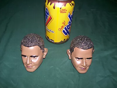 Lot Of 2 - Barack Obama Heads (From His Bobblehead) • $9.95