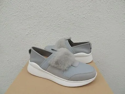 Ugg Seal Grey Pico Neoprene Sheepskin Fashion Sneakers Women Us 5/ Eur 36 ~nib • $44.95