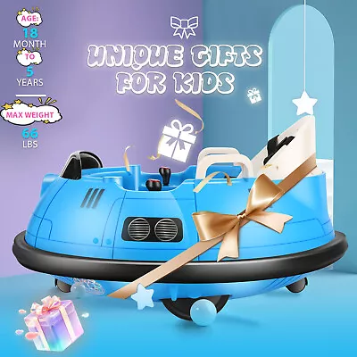 12V Kids Bumper Car For Toddler Electric Baby Bumper Car Ride On Toys W/ Remote • $148.99