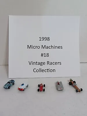 1998 Galoob Micro Machines Vintage Racers #18 Diecast 1:160 Pick Your Car • $8.55