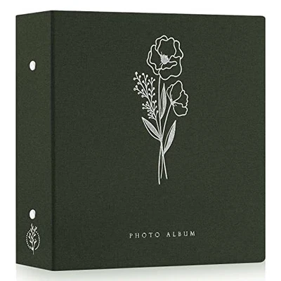 £29.26 • Buy Photo Album 6x4 Slip In, Linen Extra Large Capacity 1000 Pockets 10x15cm Green