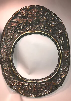 $54 • Buy Antique French Morbier Comtoise Clock Dial Surround Brass Parts
