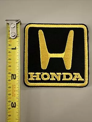 Honda (Embroidered Iron On Patch) Racing / Sports Car /Club / Checker Flag • $3.99