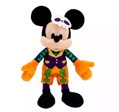 Mickey Mouse Glow-in-the-Dark Halloween 2023 Plush – Medium 15'' NEW • $25