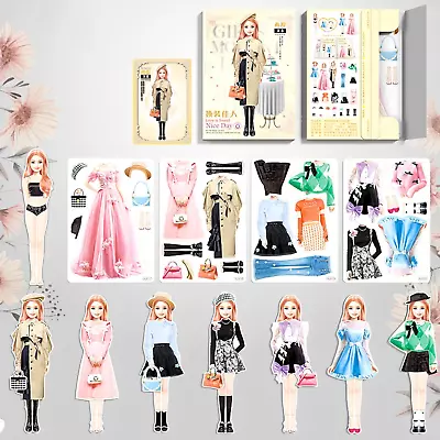 Magnetic Princess Dress Up Paper Doll Pretend Play Toys Magnet People Clothes... • $11.99