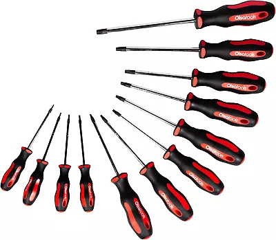 Torx Screwdriver Set 12 Pcs Handy Torx Screwdriver Set Non-Slip Grip • $33.58