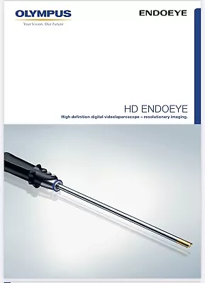 Olympus HD Visera EndoEYE Rigid VideoLaparoscope. Many Sizes Available. See Desc • $1950