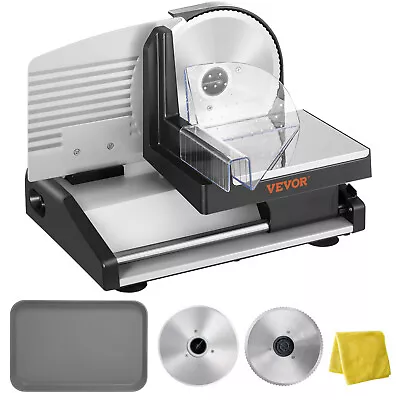 VEVOR 7.5  Domestic Meat Slicer 200W Electric Deli Slicer For Meat Veggie • $72.49