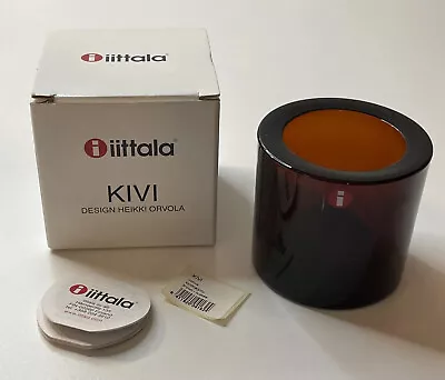 Iittala Kivi Brown VOTIVE 60mm Votive Candle Holder Limited Marimekko • $99.99