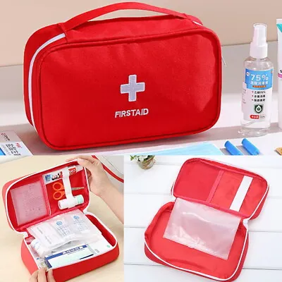 £5.49 • Buy Medical First-aid Medical Emergency Travel Home Car Work 1st Aid Bag Kit Box UK