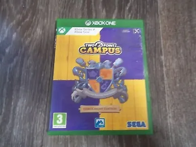 Two Point Campus Empty Game Case Xbox 1 ~ Selling Lots More Xbox One + Ps4 Cases • £1.99