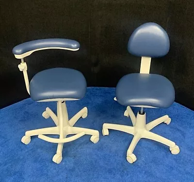 Midmark Dental Stool Set - (Doctor 153811)(Assistant 153812) - Used Ultraleather • $995