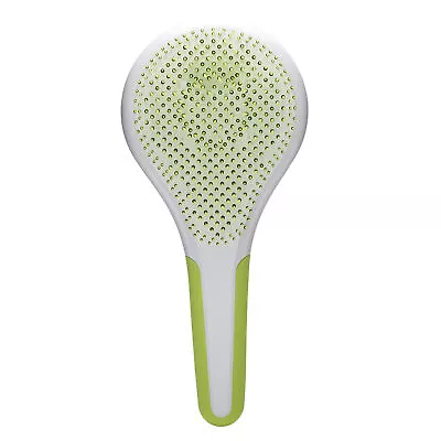 Wet &Dry Hair Detangler-Green-White By Michel Mercier For Women -1 Pc Hair Brush • $14.94