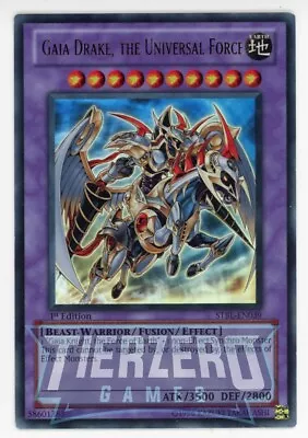 Yugioh STBL-EN039 Gaia Drake The Universal Force Ultra Rare 1st Edition NM/LP • £9.95