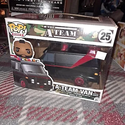 Rides #25 The A Team Van With B.A. Baracus Mr. T VAULTED!NOT MINT!flaws!READ! • £72.32