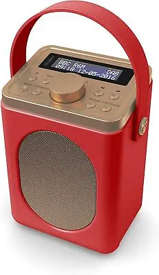 DAB DAB+ Digital And FM Bluetooth Radio | Battery & Mains Power Portable Radio • £33.99