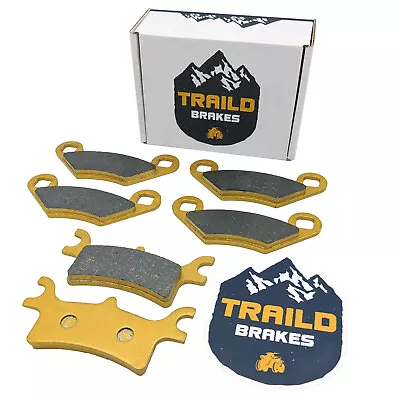 $29.79 • Buy Polaris Sportsman 400, 450, 500, 600, 700, 800 2002-2014 Ceramic Brake Pad Set