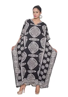 Casual Dress Gown Kaftan Caftan Boho Beach Womens Maxi African Hippie Dashiki  • $15.49