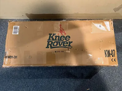 Knee Rover Roller Scooter Steerable Walker Medical Scooter Crutch 4 Wheel • $118.89