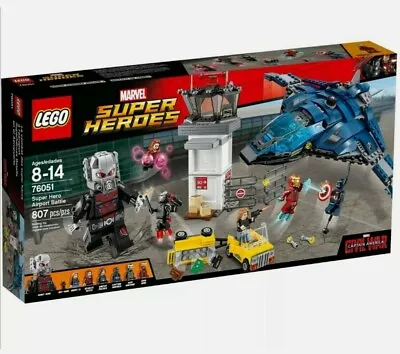 *BRAND NEW* Lego 76051 Super Heroes Airport Battle Marvel Set MISB X 1 • $439.90