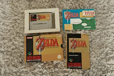 The Legend Of Zelda A Link To The Past (SNES) Boxed • £200