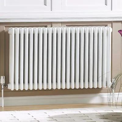£213.89 • Buy Charleston Style Column Radiators White Made By Zehnder In Germany. The Best