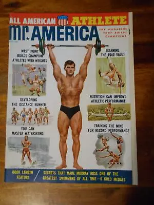 MR AMERICA/ALL AMERICAN ATHLETE Muscle Bodybuilding Magazine LARRY POWERS 10-63 • $15