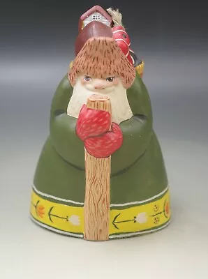 $154 • Buy Vaillancourt Folk Art Father Christmas With Noah's Ark Santa 2003-31 