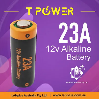 Tpower A23 23A Alkaline Remote Batteries 12V LRV08 MN21 23A Battery Non Recharge • $3.50