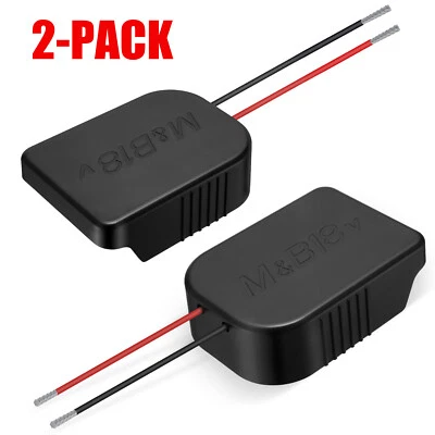 $15.99 • Buy 2PACK Battery Adapter Power Wheels Adapter For Makita 18V/14.4V Mount Connector 