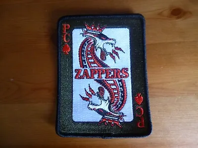VAQ- 130 ZAPPERS PATCH Electromagnetic Attack Squadron EA-18G GROWLER CVW-7 Navy • $17