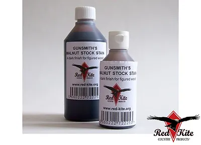 RKC10 - Red Kite Gunsmith's Walnut Wood Stain - Water-Based Gun Stock Wood Dye • £8.99