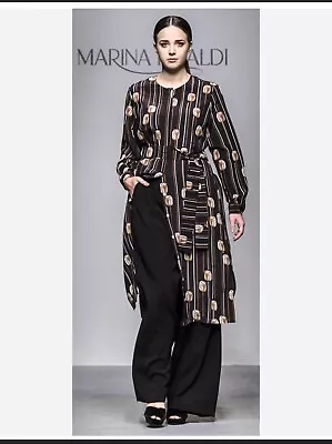 Marina Rinaldi By Max Mara 100% Silk  Dress Plus MR 29-USA 20W_ IT58_ D50_GB24 • $90