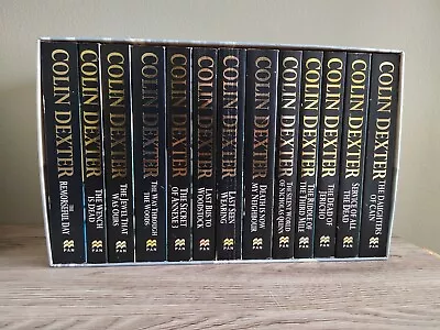 Inspector Morse Complete Collection 13 Book Box Set Colin Dexter VGC FREE P&P  • £15