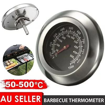 Barbecue Thermometer Oven Temp Gauge 50-500℃ BBQ Smoker Grill Temperature Tools • $13.79