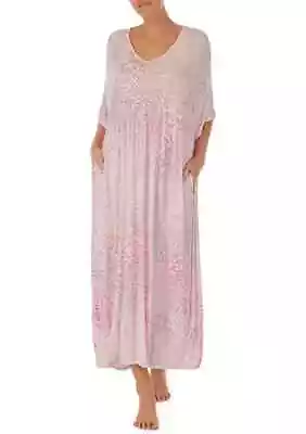 NWT Ellen Tracy Women's Long Caftan Nightgown 3X  Pockets • $23.72