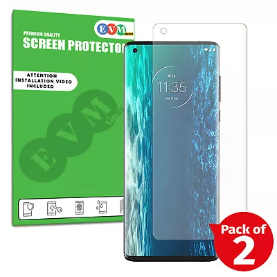 Screen Protector For Motorola Edge TPU FILM Hydrogel COVER • £3.99