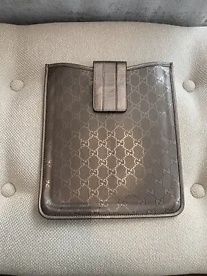 $200 • Buy Gucci Metallic Leather Ipad Case