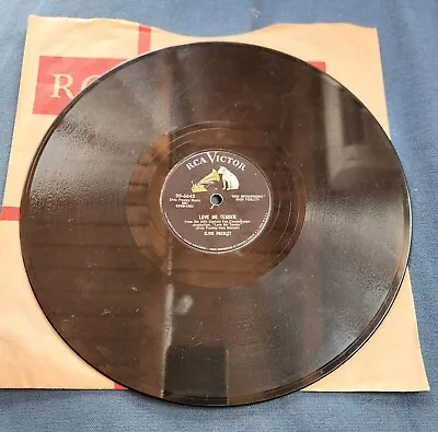 ELVIS PRESLEY 78rpm LOVE ME TENDER / ANYWAY YOU WANT ME - RCA Victor 20-6643 • $14.99