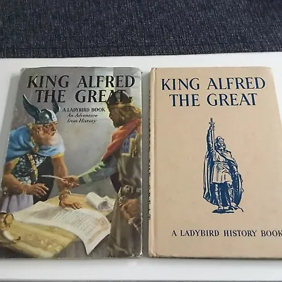 Vintage Ladybird Book King Alfred The Great 2'6 Un-Clipped Dust Jacket 561 • £7.50