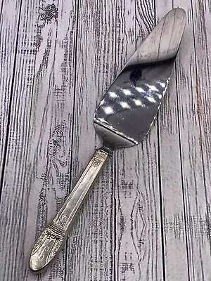 Vintage Eternally Yours 10 1/2  Silver Plate Pie / Cake Server Nice!! • $30.99