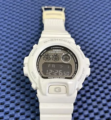 Casio G-SHOCK Men's 3230 White Digital Watch DW-6900NB W/New Battery! • $47.85