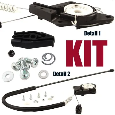 KIT Rear Left Driver Window Regulator Repair Fit VW Beetle Convertible 1Y0898291 • $21